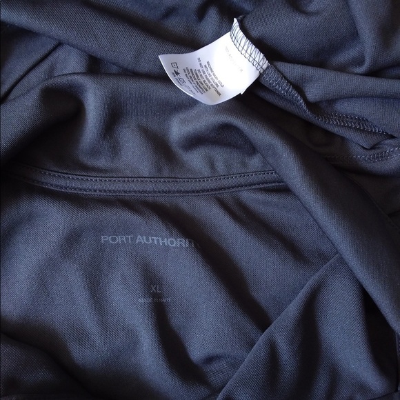 Port Authority Dark Grey Polo Shirt - Picture 5 of 7